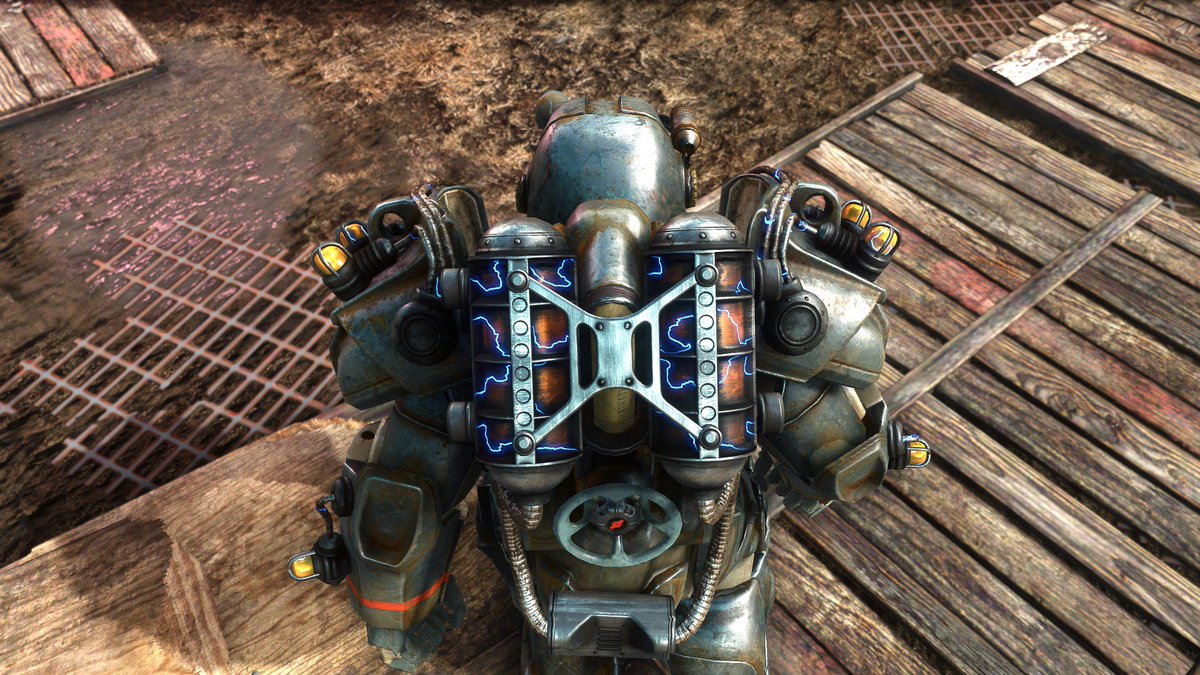 ピピ Fo4 On Twitter テスラコイル付けたパワーアーマーかっこいい