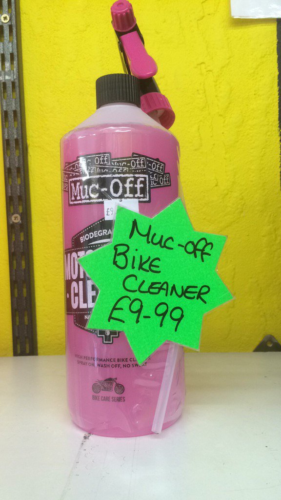 AVSCOMAN's tweet photo. Pop along to AVSCO - sign up to monthly  newsletter to enter prize draw - win a Muc Off Bike Cleaner worth  £9.99 https://t.co/1nb7QLeErd