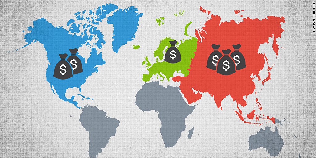 CNNBusiness's tweet photo. Asian millionaires now control more wealth than their peers in North America https://t.co/HWZic2mPVi Via @Luhby https://t.co/LNutq4sl0C