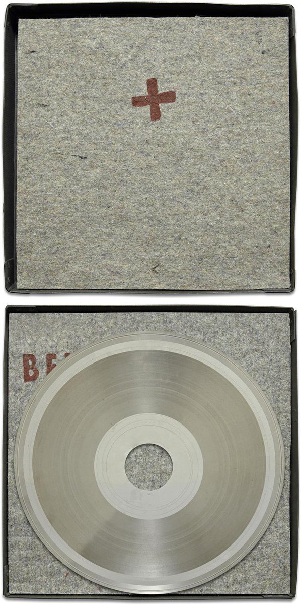 beuysjoseph's tweet photo. Sun Disc, 14×14in, Sold for $21,250 USD #josephbeuys https://t.co/h3yhaD5bii https://t.co/ssdzPKTUHj
