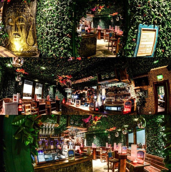 LostParadiseBar's tweet photo. For speakeasy vibes and tropical decor, just turn right on arrival and experience our Garden Den! https://t.co/U03xBHdCqx