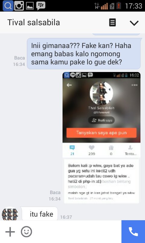 Askfm atas nama @.tiiivaaaal dan @.bastiansteel69_ itu faake ya tolong jgn mudah percaya dgn gosip dari ask tersebut