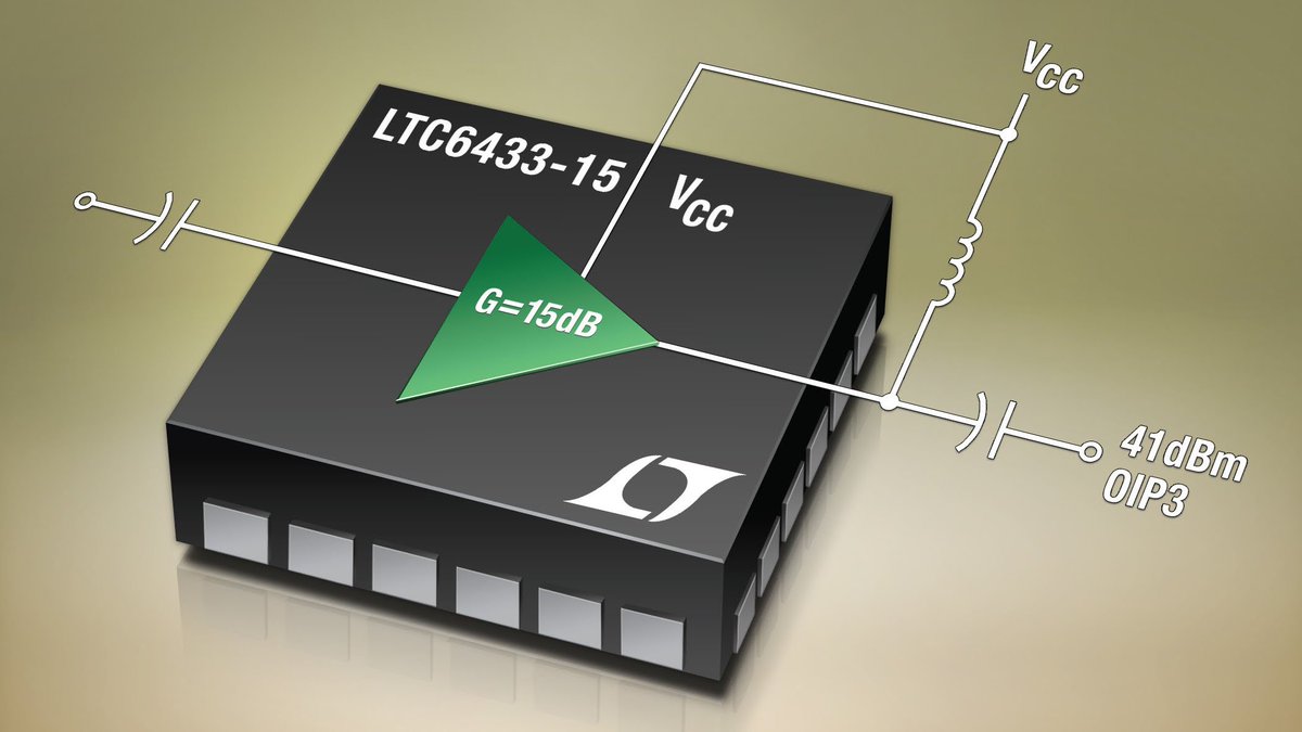 ELETimes's tweet photo. 15dB #GainBlock Delivers 47dBm OIP3 Linearity with Low Noise
https://t.co/9ckkzEZGOn https://t.co/BsjL6wt0El