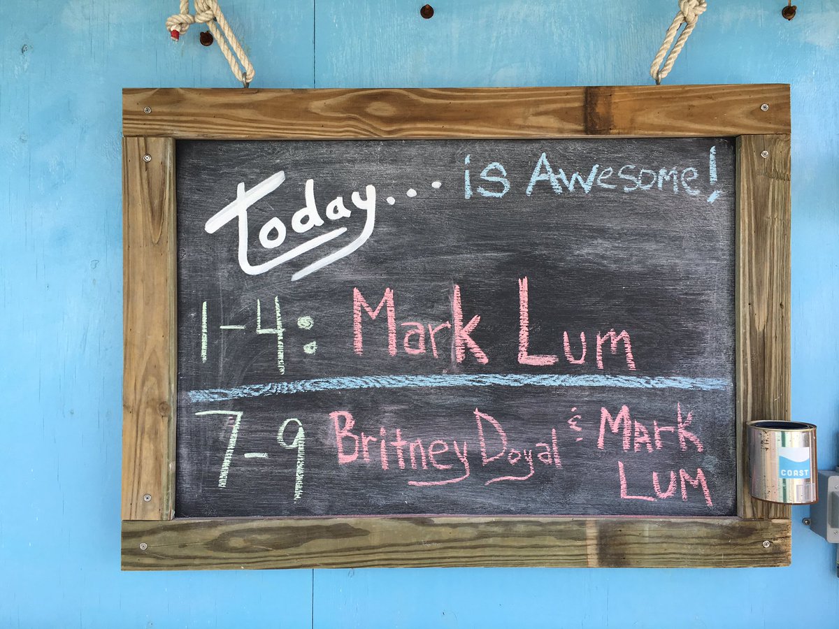 Mark Lum 1-4! Britney Doyal and Mark Lum 7-9! #KeyWest #FloridaKeys