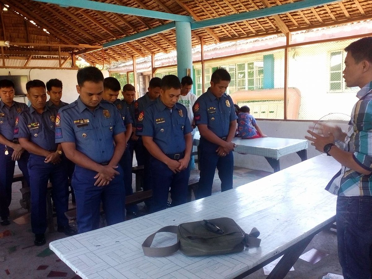 Secondcoy's tweet photo. Moral Enhancement Program (MEP) at Nasugbu, Batangas #religiousactivity @OTDCA @PNP_PCRG @rpiopro4a https://t.co/QeyRSrerl1