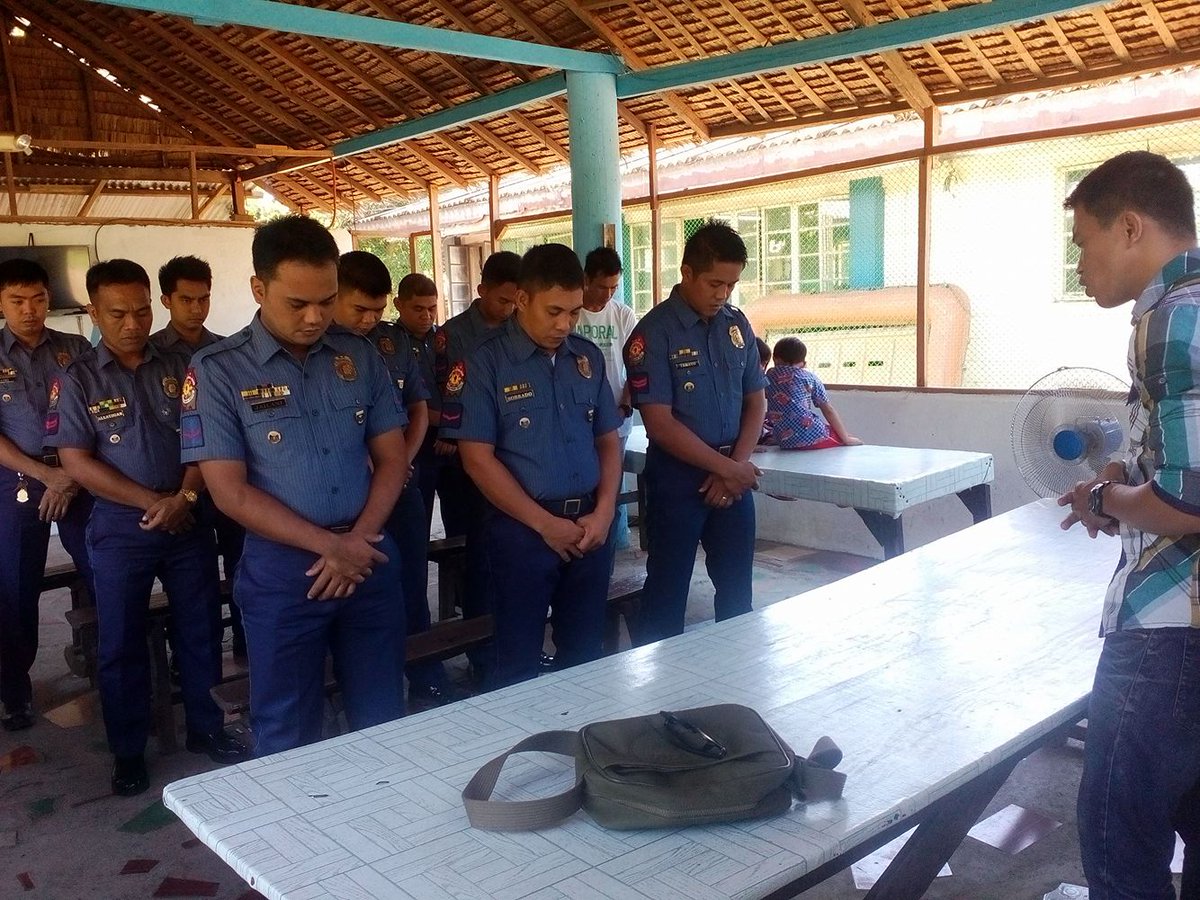 Secondcoy's tweet photo. Moral Enhancement Program (MEP) at Nasugbu, Batangas #religiousactivity @OTDCA @PNP_PCRG @rpiopro4a https://t.co/QeyRSrerl1