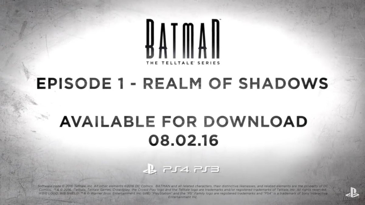 Batman Telltale Game tweet media