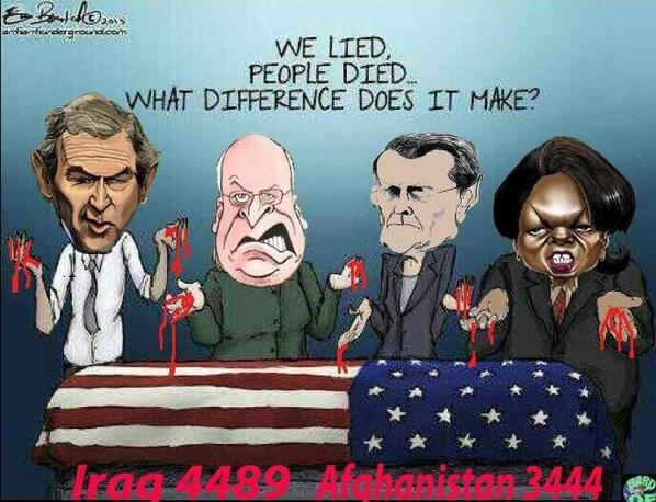 MsRock4Ever's tweet image. Iraq 4489 + Afghanistan 3444 = 7933 Totally Unnecessary Deaths FOR NOTHING!
trump and/or clinton would only increase
