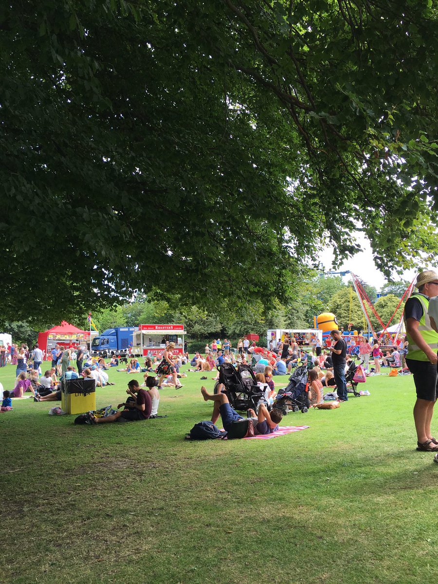 Lovely afternoon <a href="/TramlinesWP/">Tramlines WestonPark</a>