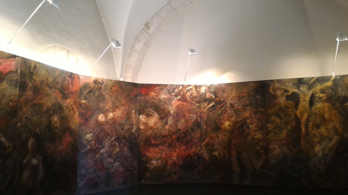 lexy_design's tweet photo. L'exposition de Claude Manesse est à venir découvrir à l'abbaye tous les après-midi (14h-17h45 fermeture le lundi) https://t.co/UcnFo6x6IT