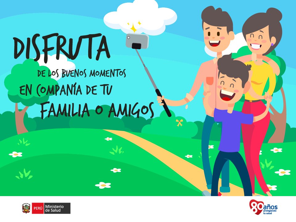 Minsa_Peru's tweet photo. #Disfruta en familia
Generar experiencias gratas fortalece la autoestima y el desarrollo.
Tips #SaludMental https://t.co/bWKDTdROP7