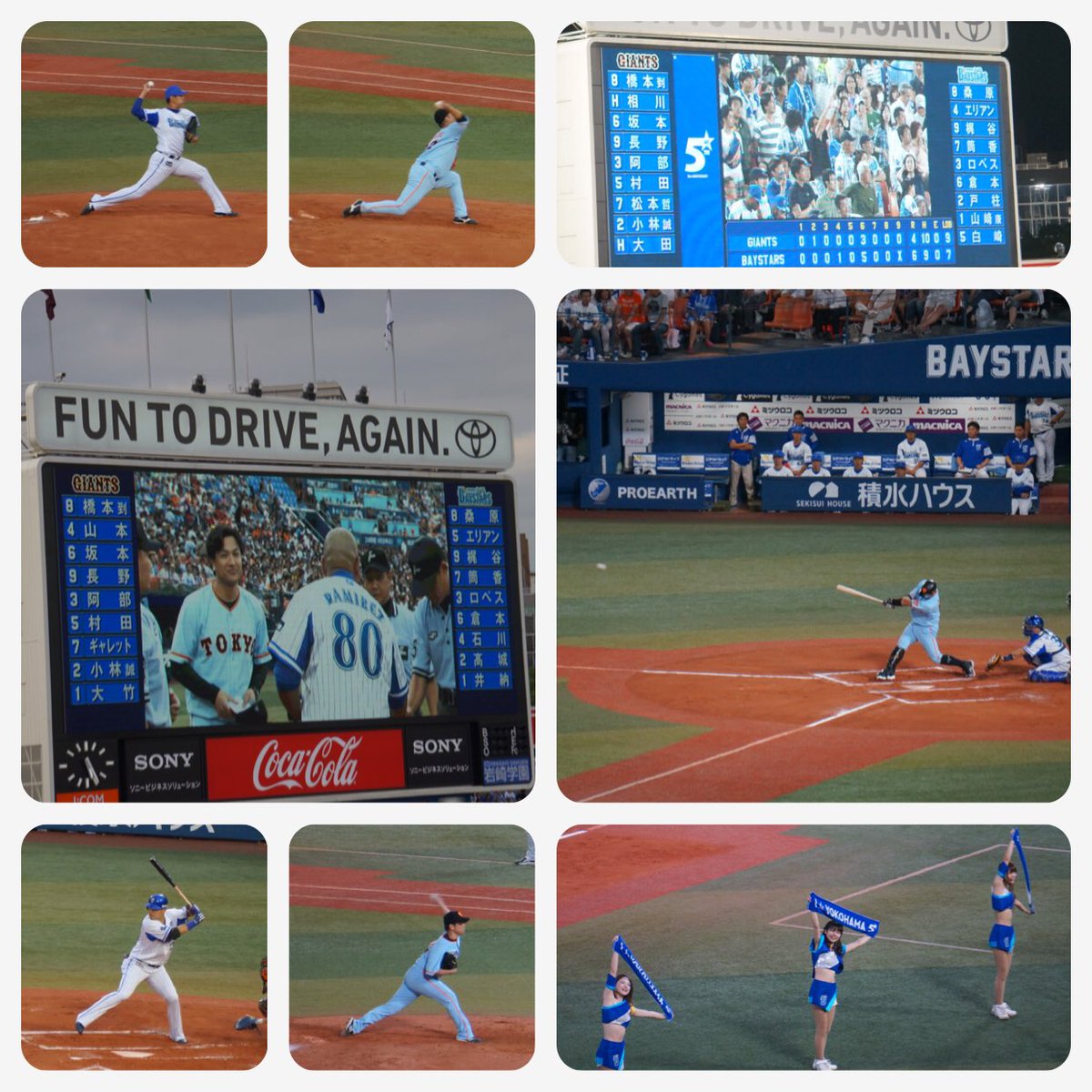 ballparkzammai's tweet photo. #22GO の4試合連続マルチHR阻止！いや、違うな😢。4-1とリードした六回裏。ギャレットに替わって守備固めで松本が入り、筒香のレフトフェン直の当たりを一塁で止めたプレイは交代が奏功したかと思わせた。ただその後を抑えないと。 https://t.co/9U9HLZyUjQ