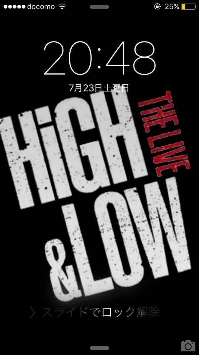 A Twitter Ldhばかりですいません High Low The Liveのロゴの ロック画面作りました 白 白 加工version 黒 黒 加工version 70rtで配布 70rtで配布