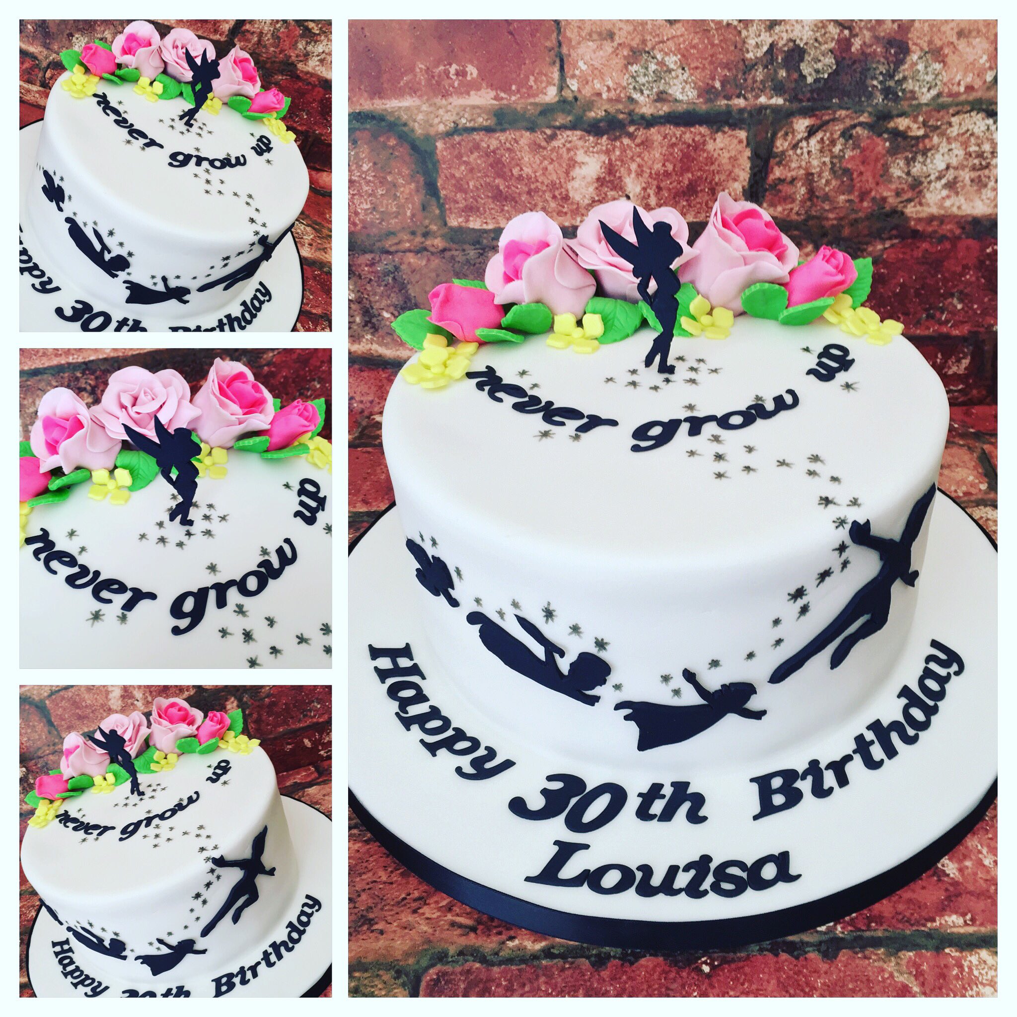 Marias Cake Boutique on X: Peter Pan (never grow up) themed