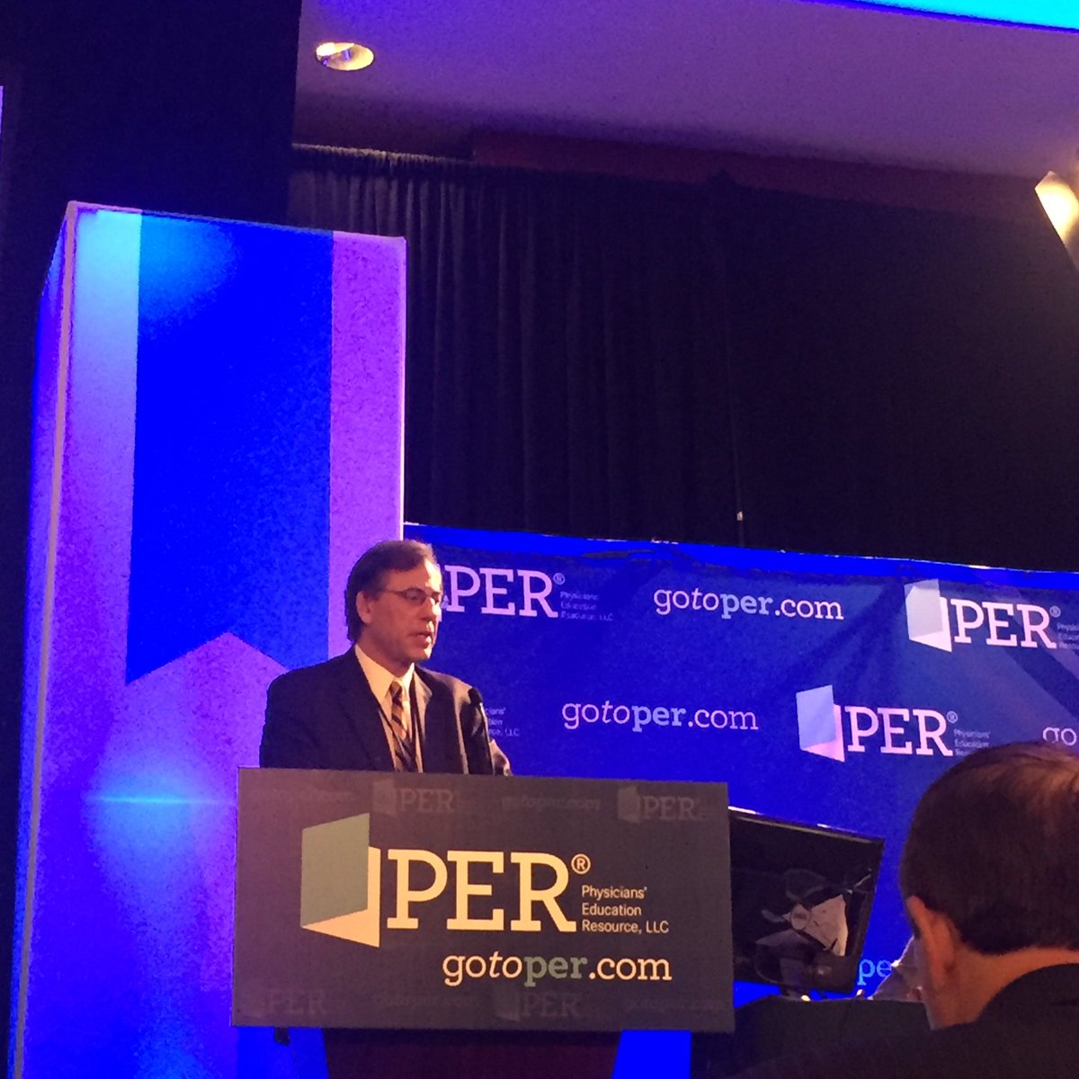 gotoPER's tweet photo. Doctor Dr. Mamounas discusses the adequate margin width in breast conservation surgery. #PER_IBC https://t.co/zCzZWlMRaR