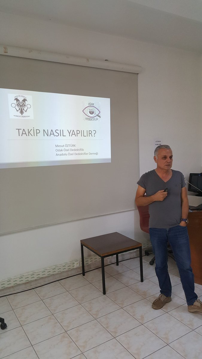 Dedektiflik kursunda Mesut ÖZTÜRK Takip Nasıl Yapılır?'ı anlatıyor <a href="/adlibilimciler/">Adli Bilimciler Drn</a> <a href="/odakdedektiflik/">a.ö.d.d başkan mesut</a> @dedektiflikkom