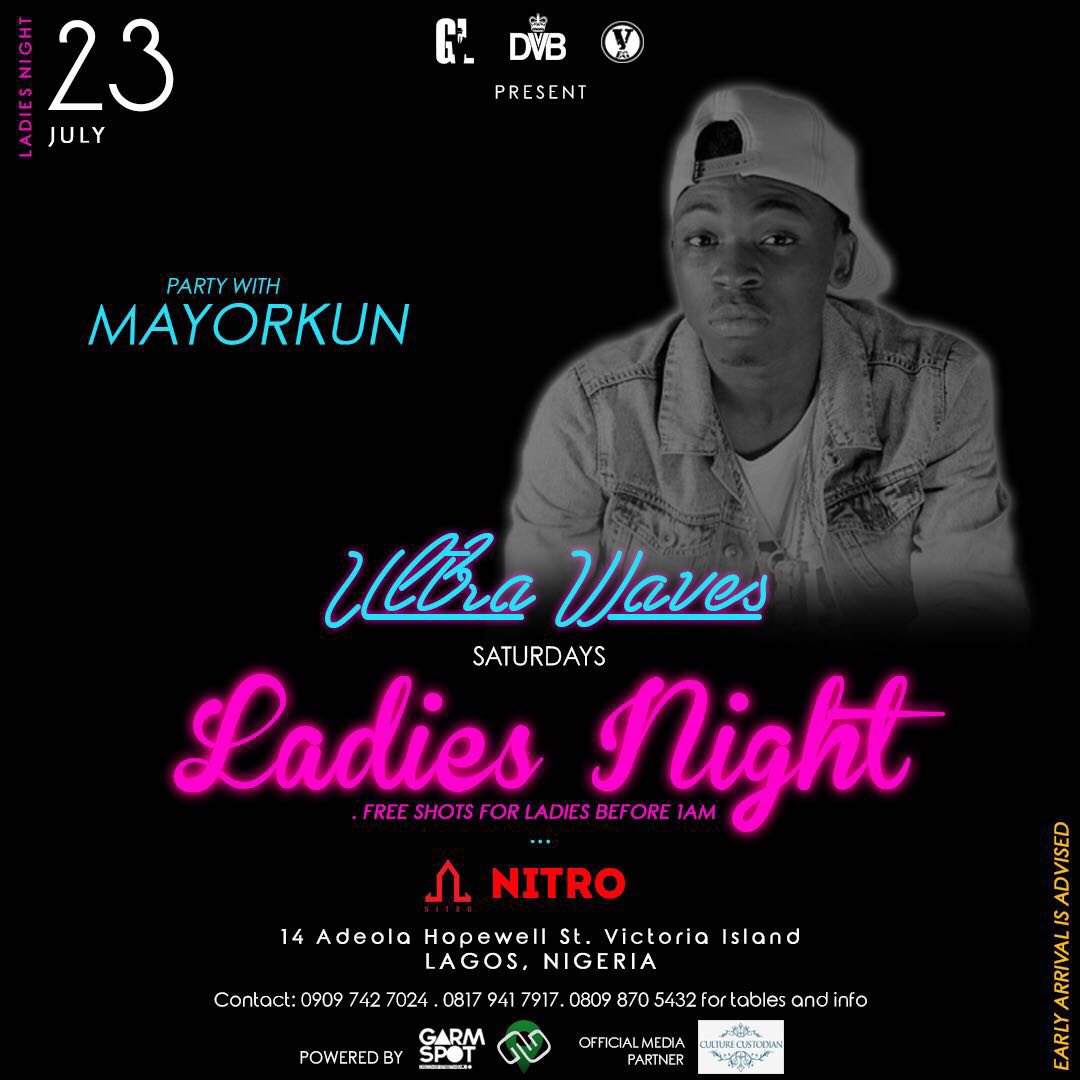 VibeEntGrp's tweet photo. Tonight looking too wavy🌊🌊🌊. You don't want to miss this one #UltraWaveSaturdays #ballersonly https://t.co/qKqArVpqPF