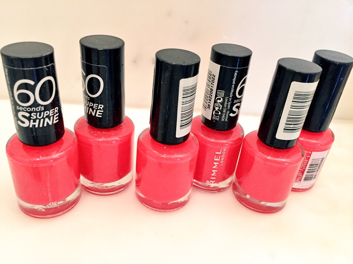 b_atomic's tweet image. OCD? Probably not. But which one has the best consistency? 😅 #rimmel #coralicious