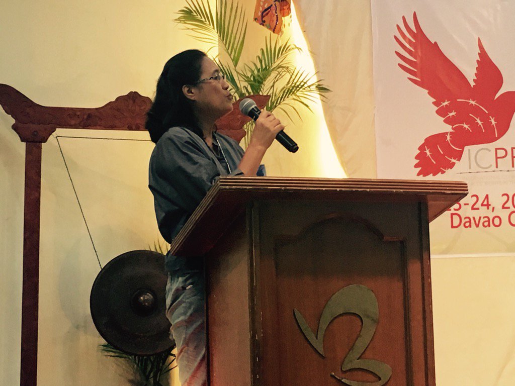 icprp2016's tweet photo. ISM Report Back: Ms Ruth Salditos leads the presentation of participants joined in Calinog, Iloilo &amp; Capiz, Panay https://t.co/fdFtTxx6RD