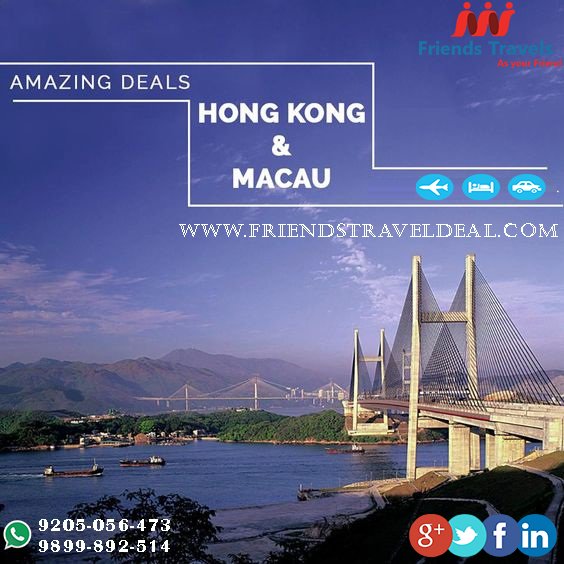 FriendsTravels_'s tweet photo. Find the most exciting Hong Kong Macau Packages only with  https://t.co/F2lBxJy2Ig Book with us #FriendsTravelDeal https://t.co/ZiHNXETG0j