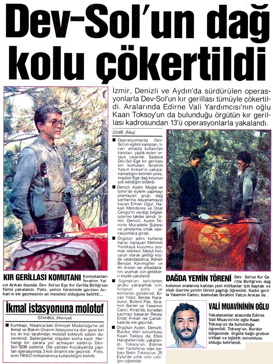 halksavasi73's tweet image. 12 Ekim 1992 #Hürriyet
#DevSol
