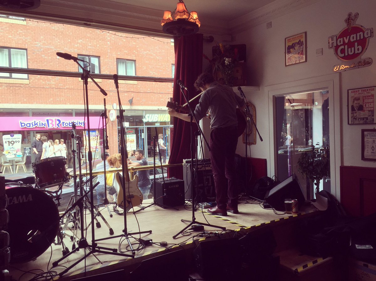 Almost ready for our @TheOldHouse #tramlines2016 gig...