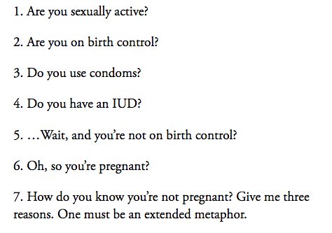 Timothy Mcsweeney 50 Questions Doctors Ask Instead Of Just Asking If I M Gay T Co Odcbxitqyl Timothy Mcsweeney 50 Questions Doctors Ask Instead Of Just Asking If I M Gay T Co Odcbxitqyl