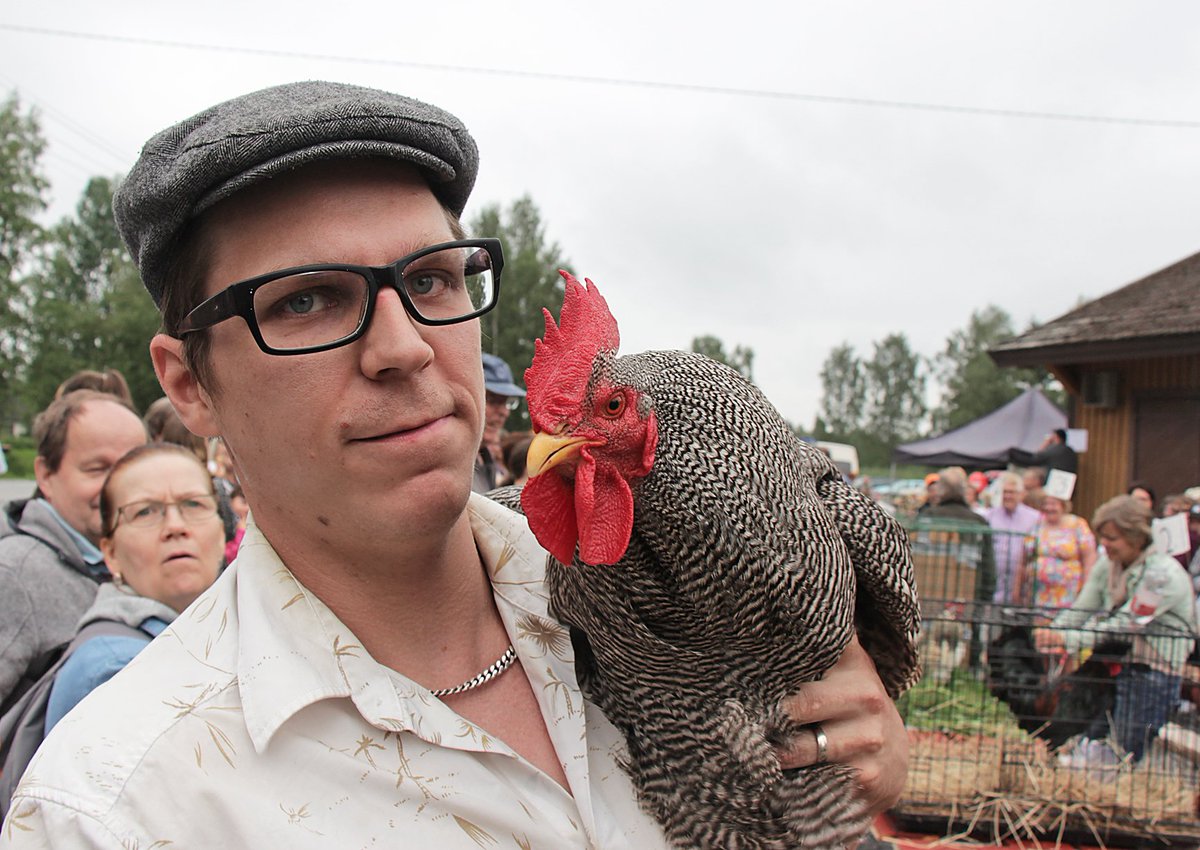 Äänekäs kilpailu Juupajoella. aamulehti.fi/kotimaa/sm-kuk… #Juupajoki #Kukonkieunta