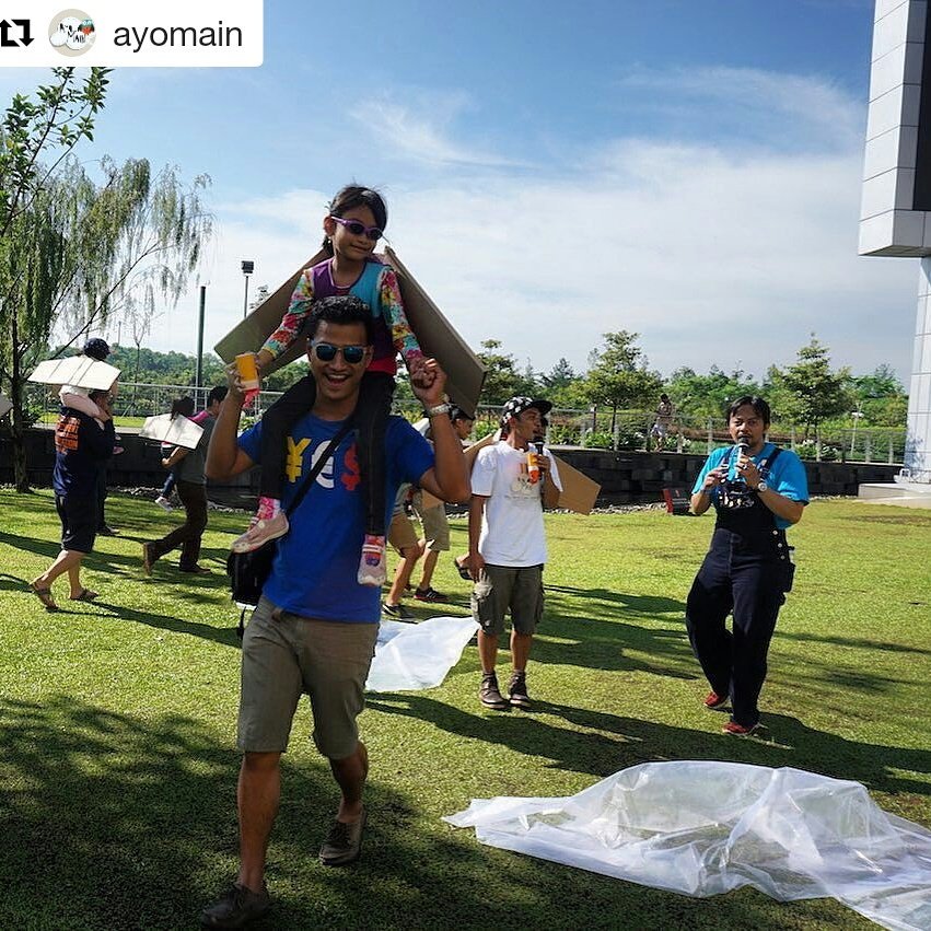 #Repost <a href="/ayomain/">kebin Park</a> with <a href="/repostapp/">Repost</a>
・・・
The moment we love ❤️ #ayomain  #harianaknasional #bxplorersclub