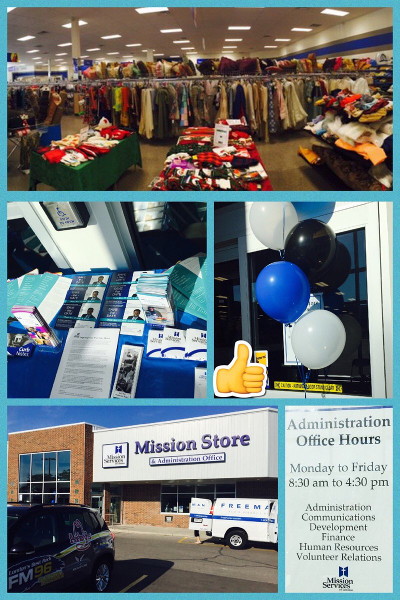 The store opening of <a href="/Mission1951/">Mission Services of London</a> at York Street is now OPEN! Join us for tours, treats &amp; meet the amazing staff!