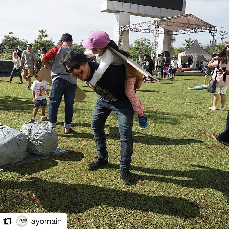 #Repost <a href="/AyomainID/">Ayomain</a> with <a href="/repostapp/">Repost</a>
・・・
The moment that  we love ❤️ #ayomain #harianaknasional #bxplorersclub