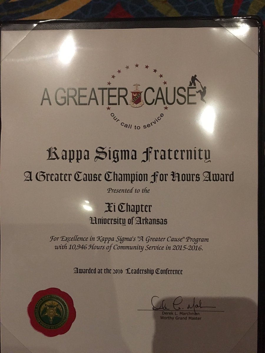Arkansas Kappa Sigma tweet media