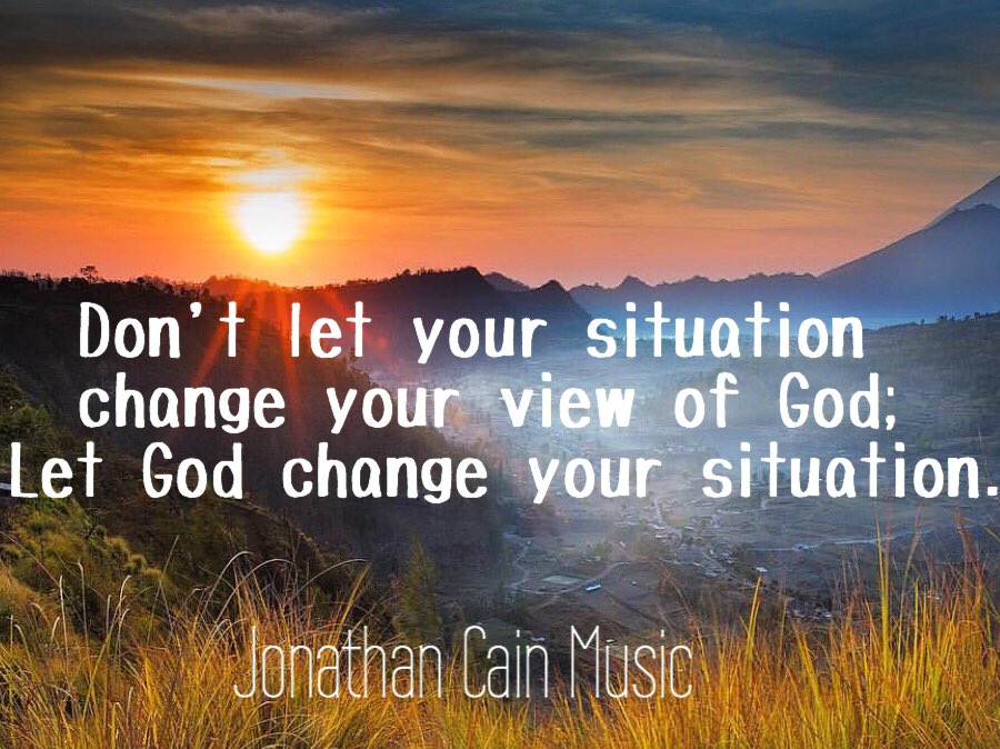TheJonathanCain's tweet image. Sometimes we lose sight of His power. Surrender to His love and let His grace take over!