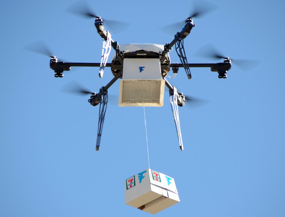 weeknows's tweet photo. #7Eleven delivers by drone in #Reno including, yes, #Slurpees - More: https://t.co/H4Zngq8HfL https://t.co/rosXQbE2mM
