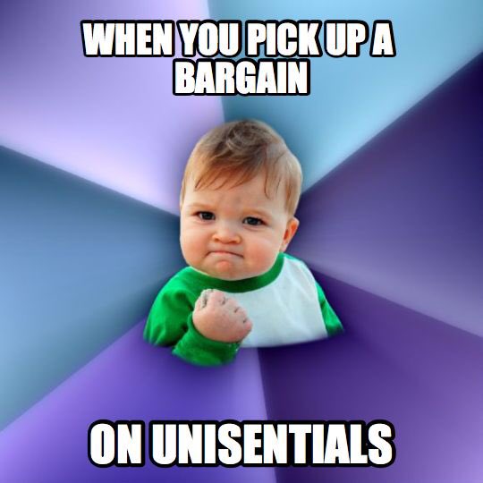 unisentials tweet picture