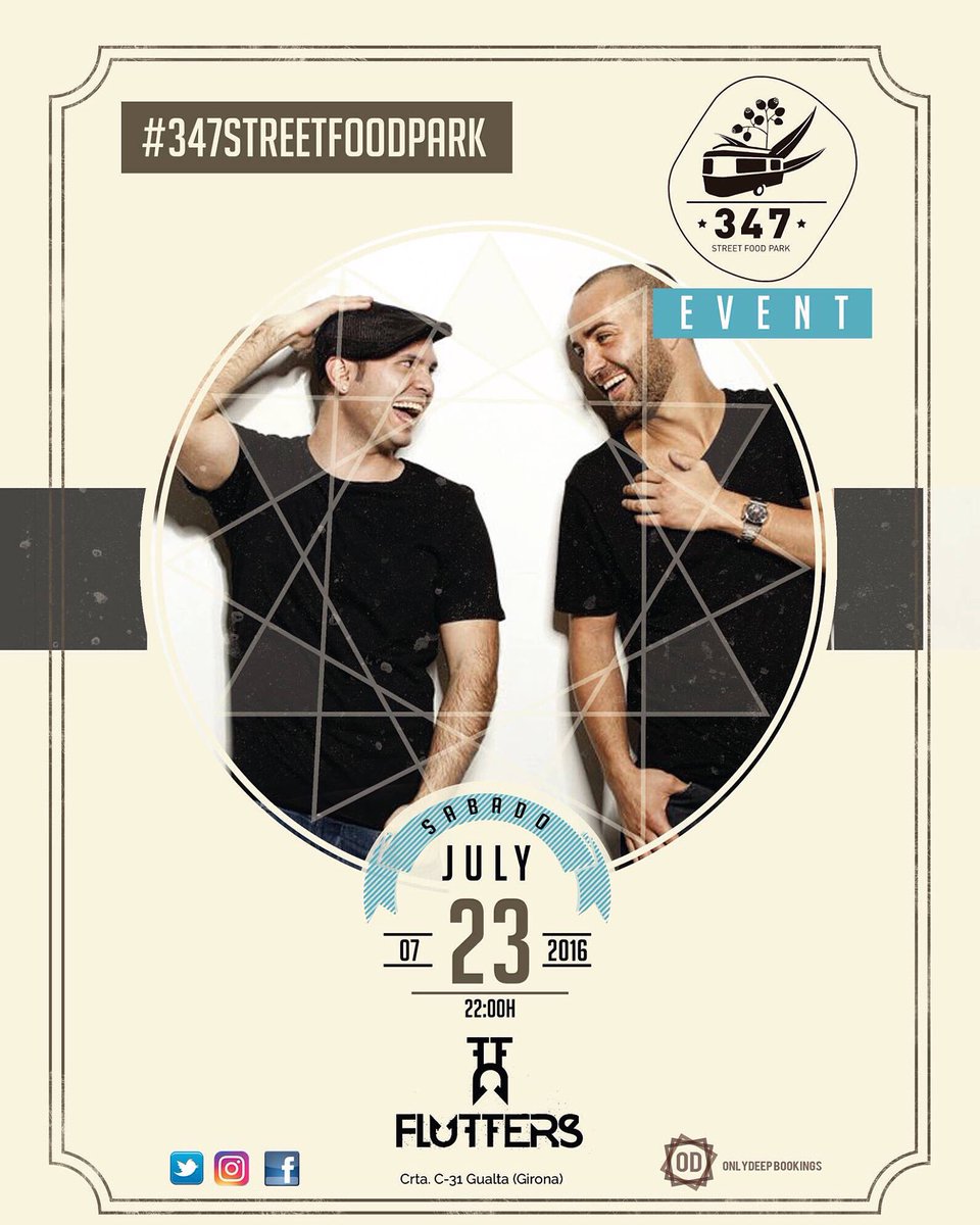 DJJOSEFRANCO's tweet photo. Esta noche en @347streetfoodpark @Fluttersmusic  junto a @_MauroB_ en un lugar sorprendente! #347streetfoodpark https://t.co/s4n8v73C1J