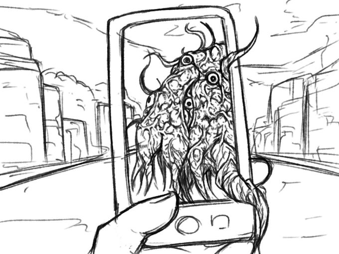 ポケットクリーチャーGOはまだですかのう・・ 