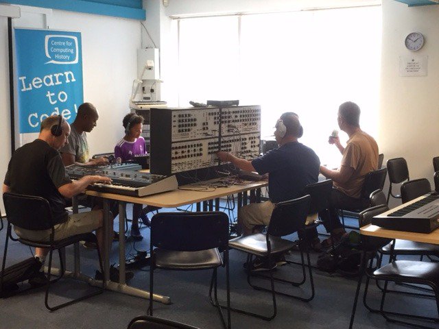 VivaComputer's tweet image. Synthesized music event here this weekend. Make some noise! @computermuseum @HLFEoE #vivacomputer