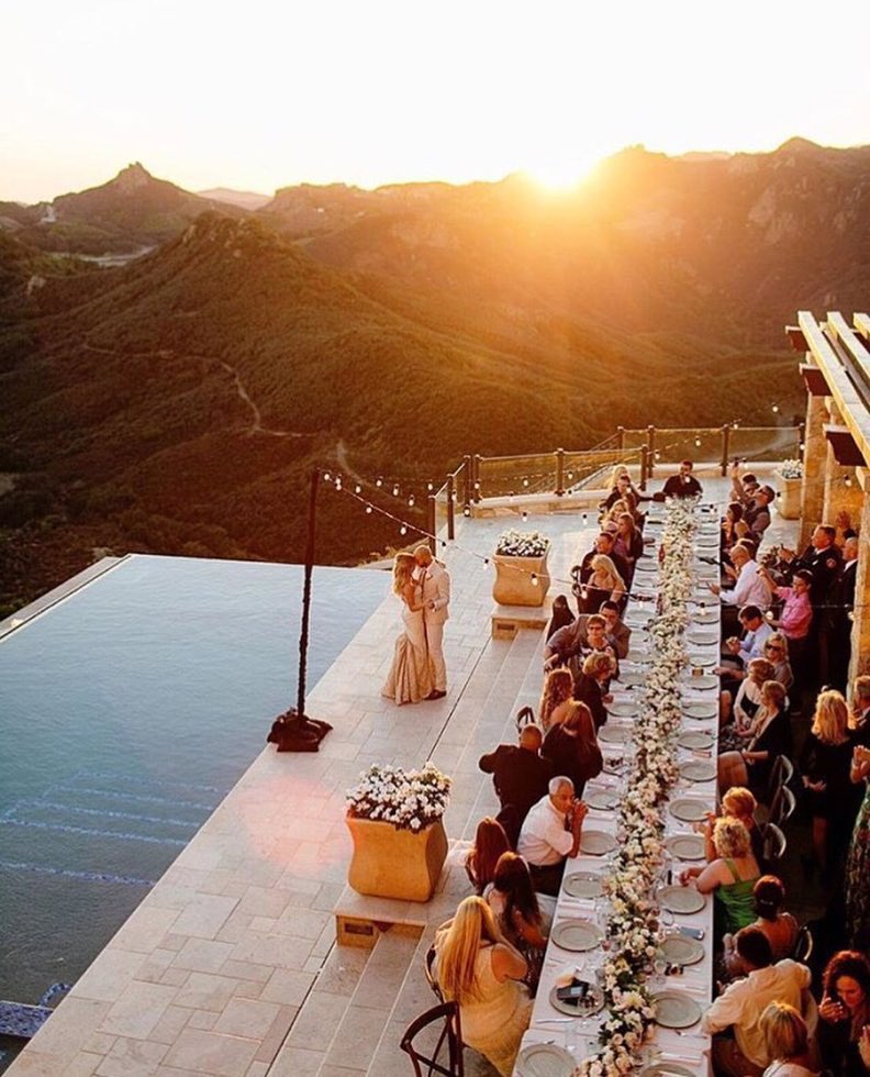 modish571's tweet image. You can't beat a view like this for the first dance!😚😘