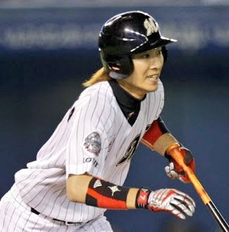 千葉ロッテマリーンズ時代の西岡剛選手。いつ見ても最高にかっこいい！