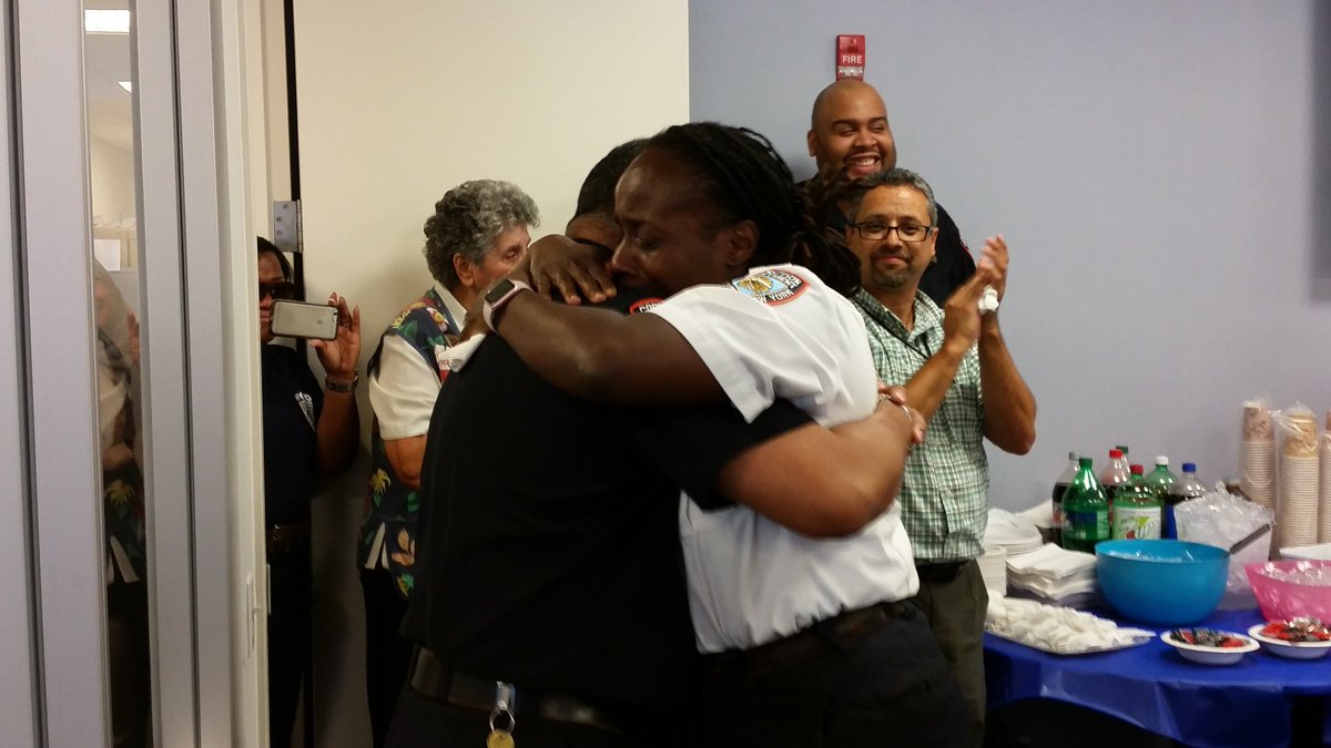 fjdoka's tweet photo. Congrats #nycboldest Officer Bobby Ortega on your retirement &amp; thank you for your dedicated service @CorrectionNYC!! https://t.co/zokMRg5rxK