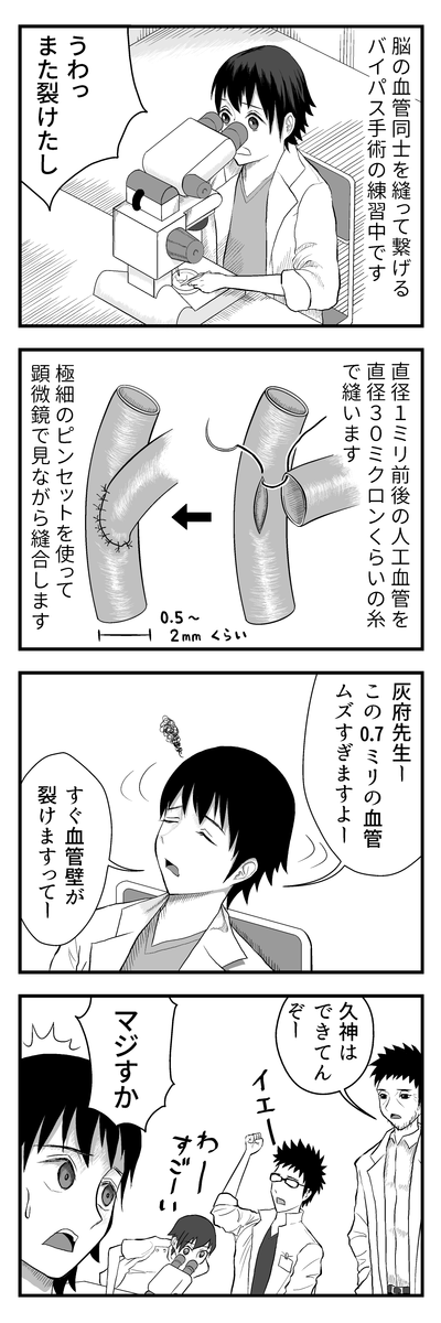 ブログ更新のお知らせ→ のうげかなう。 : 075 バイパスの練習(全8コマ) https://t.co/6Lg9wni1C4 