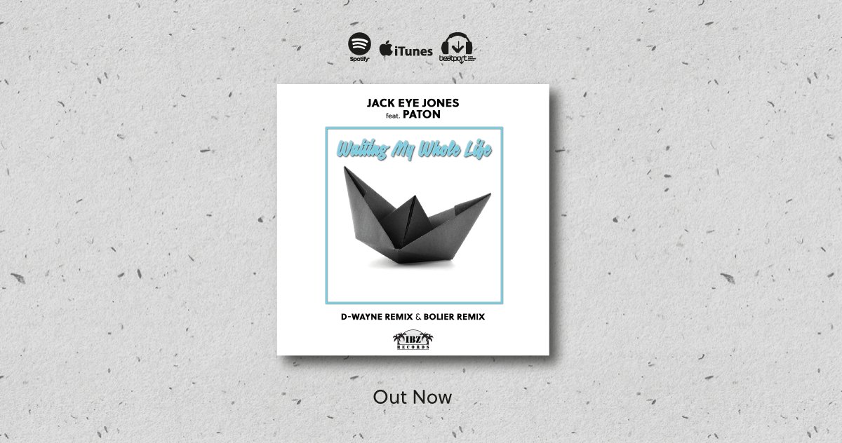 johnpaulhart's tweet photo. Latest release by @JackEyeJones #WaitingMyWholeLife ft @djpatonmusic is out today! - https://t.co/jIJ2svDcVg https://t.co/Zs8igWEvCE