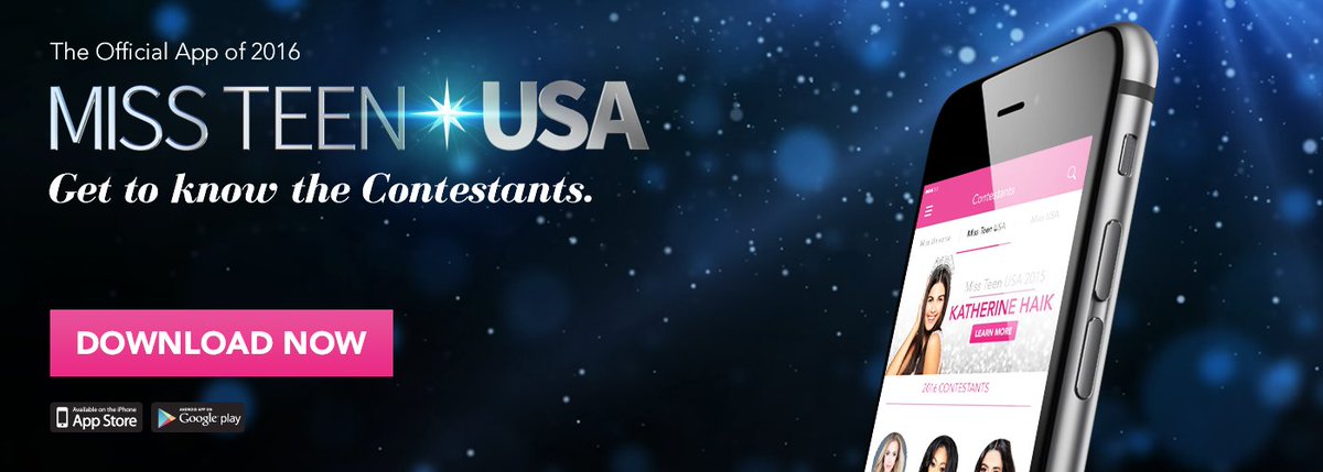 Everyone make sure you download the MissU app to stay up to date on all the #MissTeenUSA news.