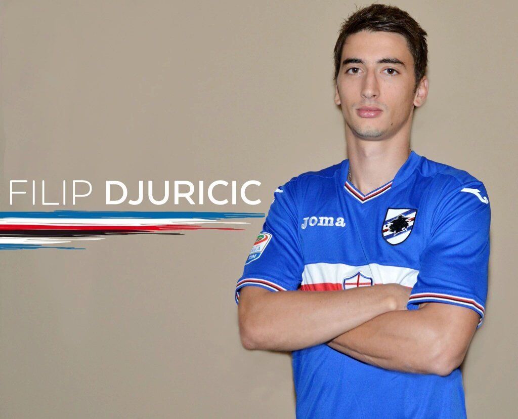SuperMenky's tweet photo. Benvenuto alla / Dobrodošli na @sampdoria #Djuricic!!! Buona fortuna / Srećno!!! 😊😊😊👏👏👏💪💪💪🔵⚪🔴⚫⚪🔵 https://t.co/Xdp4NIlpQr