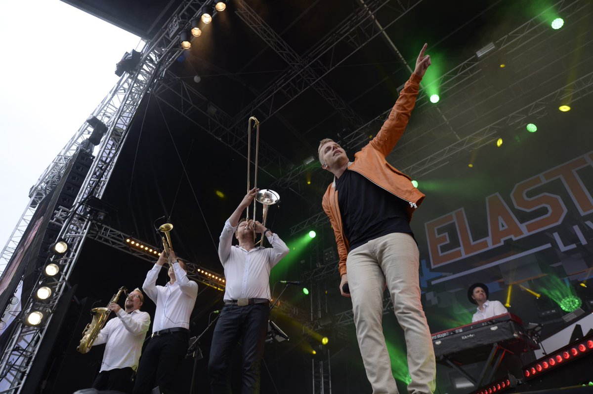 Elastinen laittoi Ratinan sekaisin! aamulehti.fi/kulttuuri/elas… #Tampere #Tammerfest #Elastinen