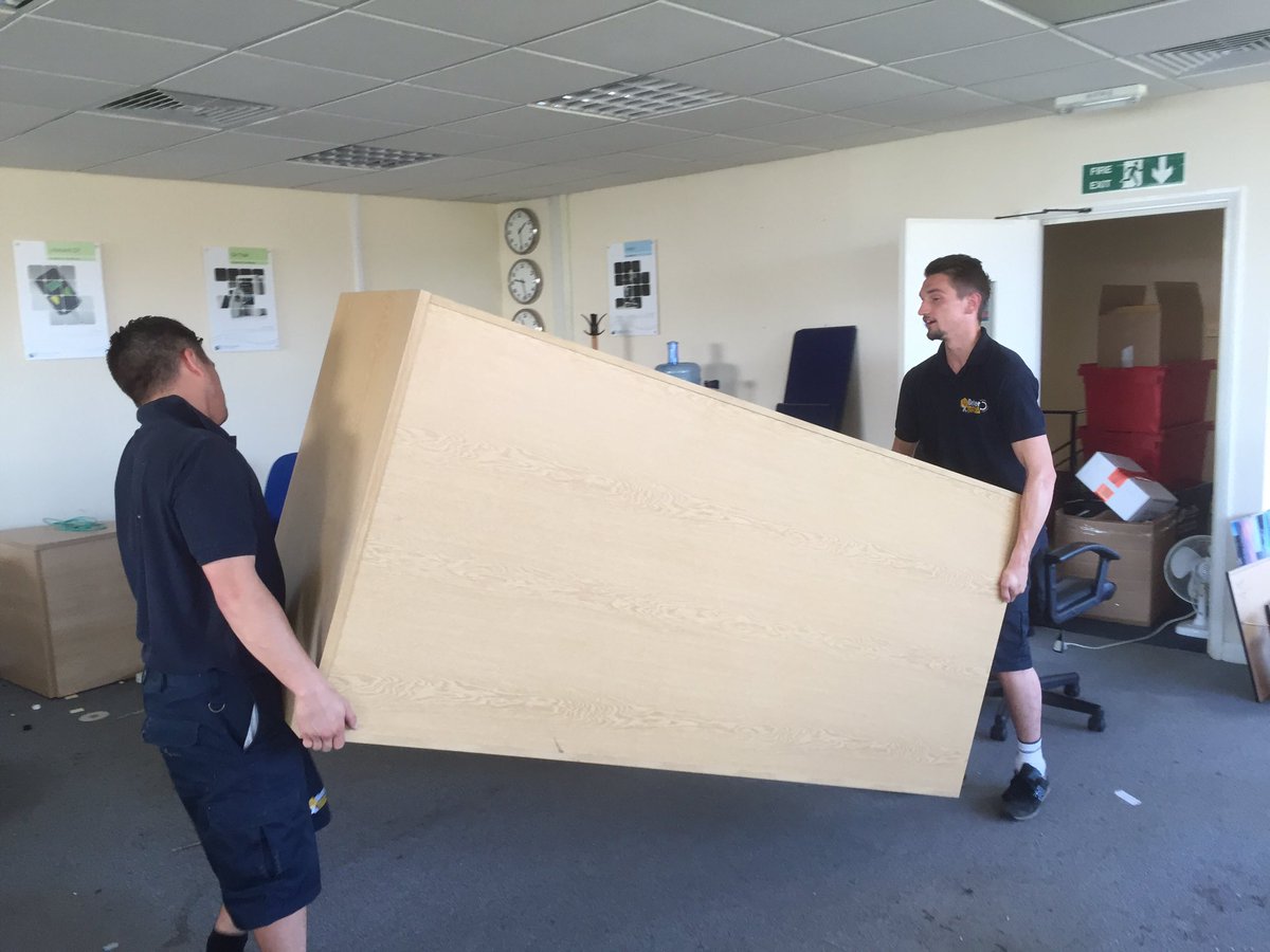 betterremovals's tweet image. Office relocation in Hertford.  Day 3 of 5.  #BetterCommercialMoves.   18 guys today working hard in the heat