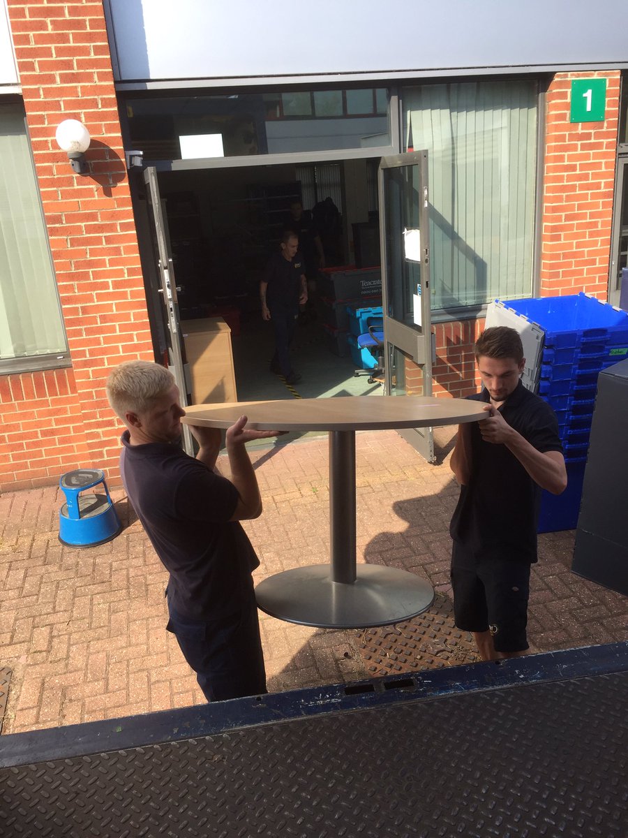betterremovals's tweet image. Office relocation in Hertford.  Day 3 of 5.  #BetterCommercialMoves.   18 guys today working hard in the heat