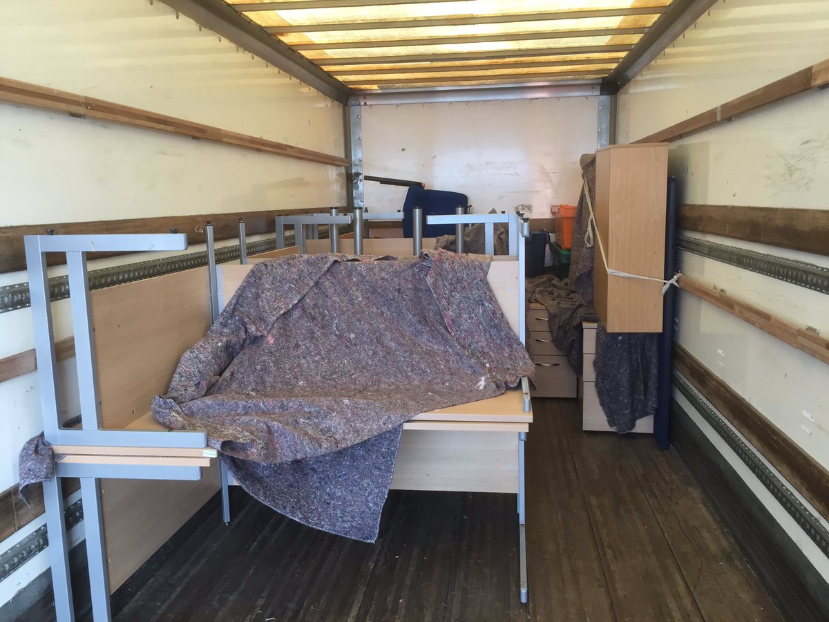 betterremovals's tweet image. Office relocation in Hertford.  Day 3 of 5.  #BetterCommercialMoves.   18 guys today working hard in the heat