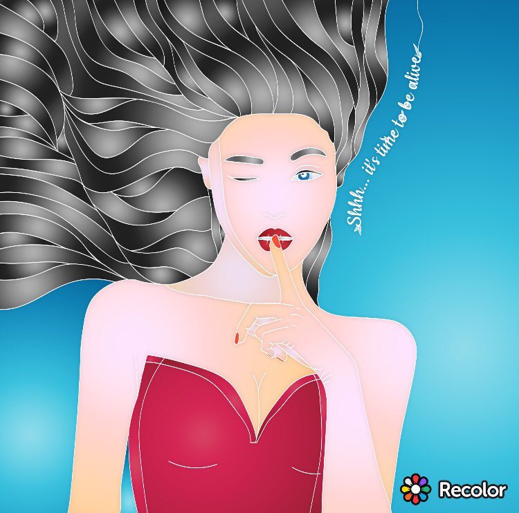 Mandie1483's tweet photo. #Recolor #AdultColoringBook #ReColorApp #ColoringBookApp #Art #iTunes #iPhone6s #Apple #AppleLover 🍎 https://t.co/hxQdoGrxy7